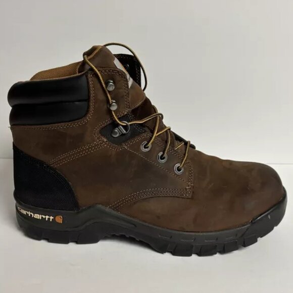 Carhartt Men’s Rugged Flex 6” Soft Toe Work Boots Brown, Size 13 M